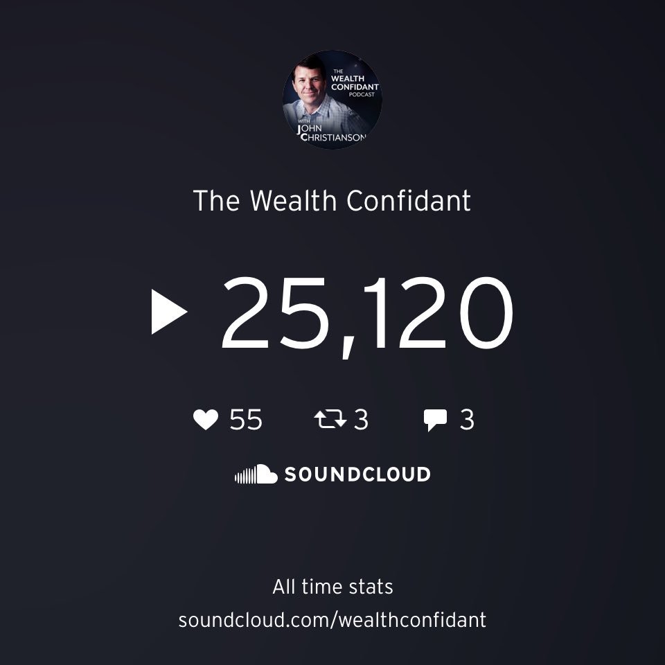 JessicaFox_001's tweet photo. Shout out to all our fans for making our #soundcloudstats 🔥 Keep listening to the #wealthconfidant w/ @jcchristianson at: https://t.co/9ejyrPO8QJ ⁦⁩ https://t.co/qwJLVx5zLH
