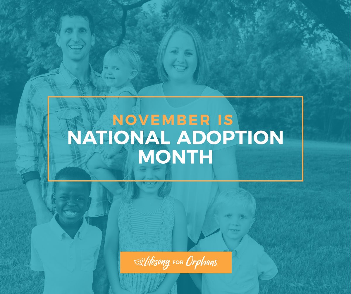 LifesongOrphans's tweet photo. EVERY child deserves the love of a family, and we're excited to share stories with you throughout this month of children who've recently become sons and daughters! #nationaladoptionmonth #NAM2018 https://t.co/ayURJZ7frG