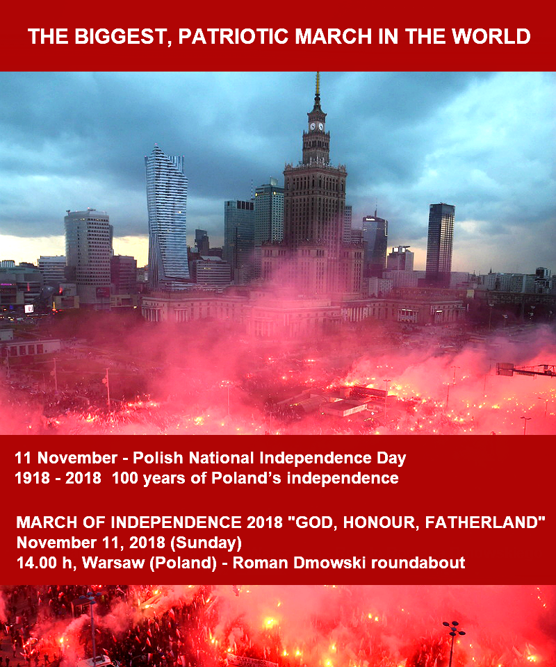 Citymen_Plock's tweet photo. #Independence #IndependenceDay #IndependenceDay2018 #Poland #Europe #world #MarchIndependence #MarchofIndependence #CONSERVATIVES #Conservative #worldinfo #Patriotic #VoiceofEurope #MarszNiepodległości #MarszNiepodległości2018 #Polska #politics #bbcnews #INFO #INFORMATION https://t.co/pnicjUj4fA