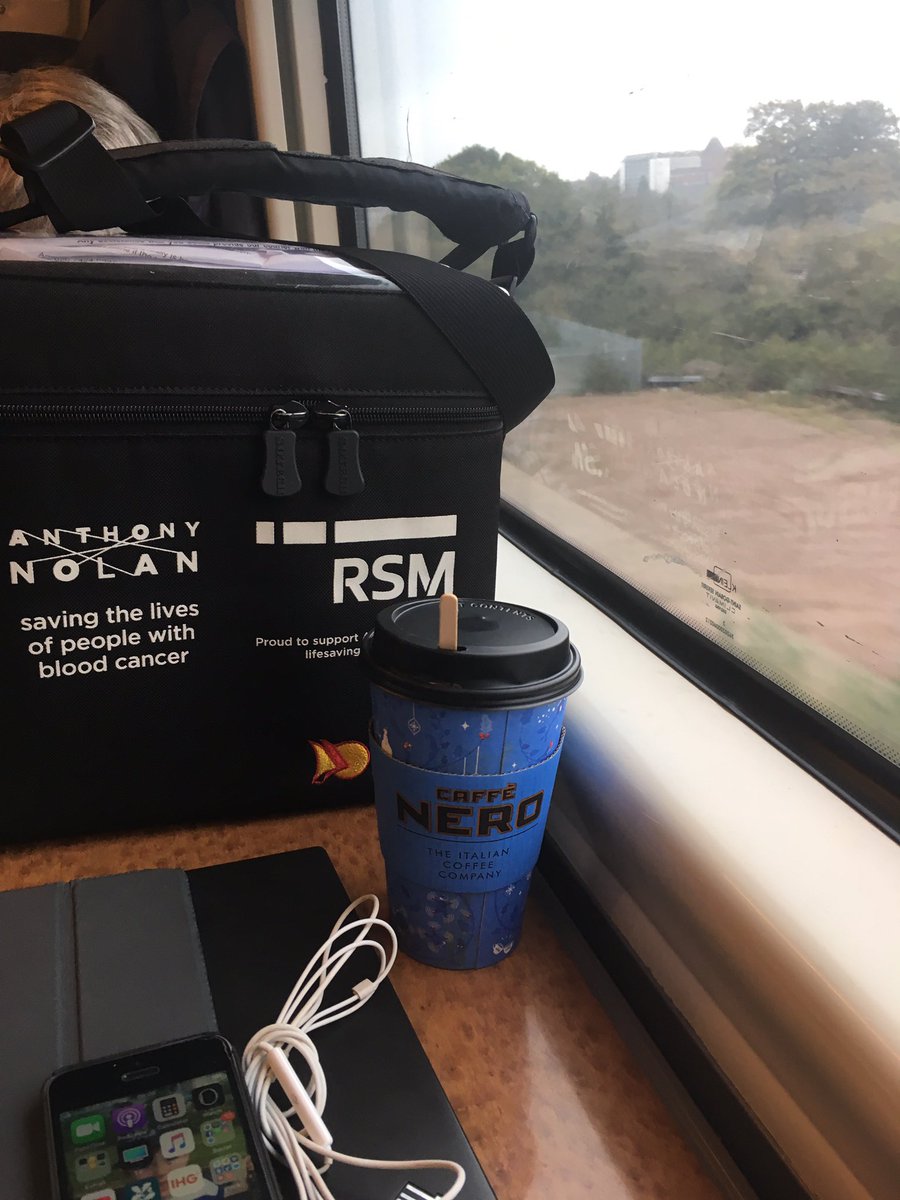 AmeliaRGibson's tweet photo. Today I met a stem cell courier for @anthonynolan, Svetlana. She delivered life saving stem cells from Germany to Birmingham, what a woman!! Thank you for what you do and the charity! The charity couldn’t save my dad but will save other lives! #anthonynolan #lymphoma #missyoudad https://t.co/2e3bZXu5Qe