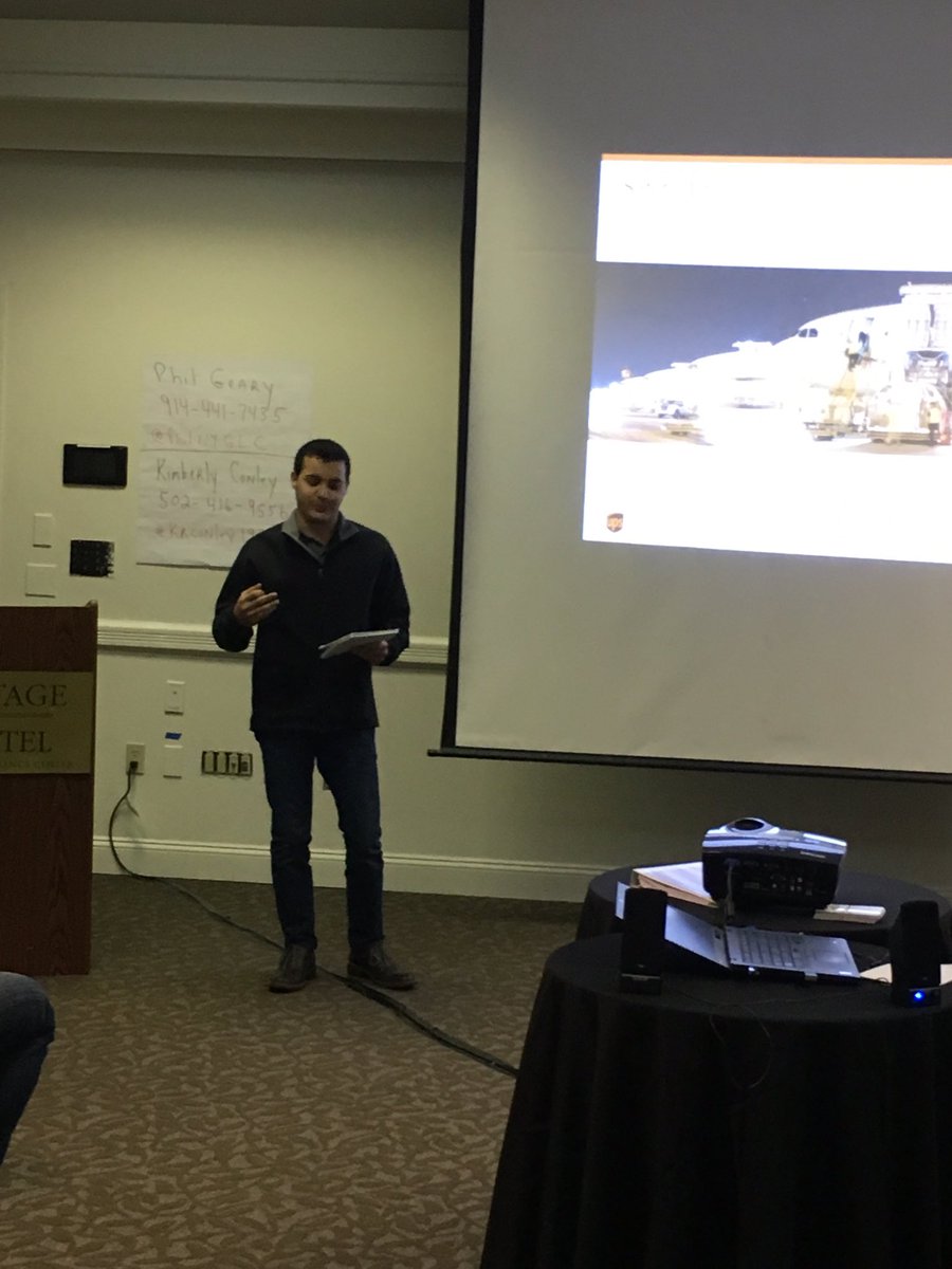 Michail Tawadros Mid Atlantic Spvr enrolled in Automotive Development Program leading a Safety discussion in CT #UPSNMO <a href="/MidAtlUPSers/">Mid Atlantic UPSers</a>