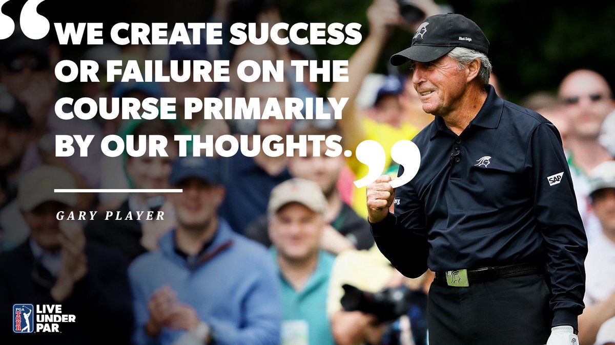 PGATOUR's tweet image. Positive thoughts. Positive results.

#LiveUnderPar