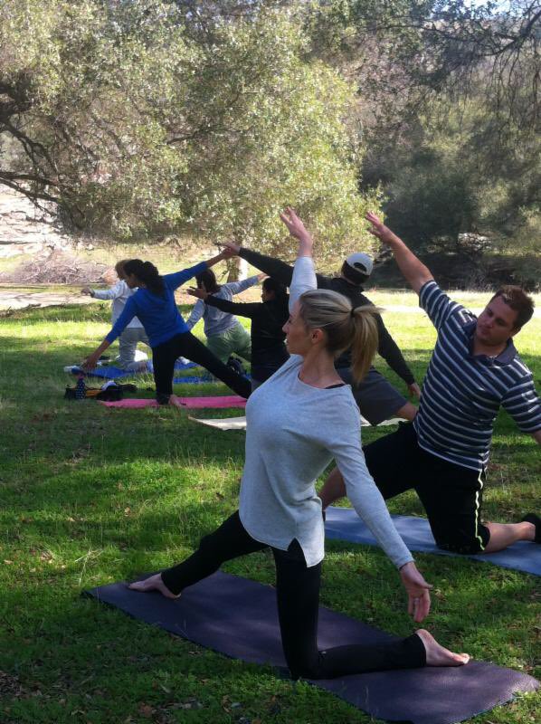 Shake off your candy hangover and join us for Yoga on Striped Rock this Saturday at 9am. To register visit: bit.ly/2P2uUub #sierrafoothillconservancy #namasteoutside #outdooryoga