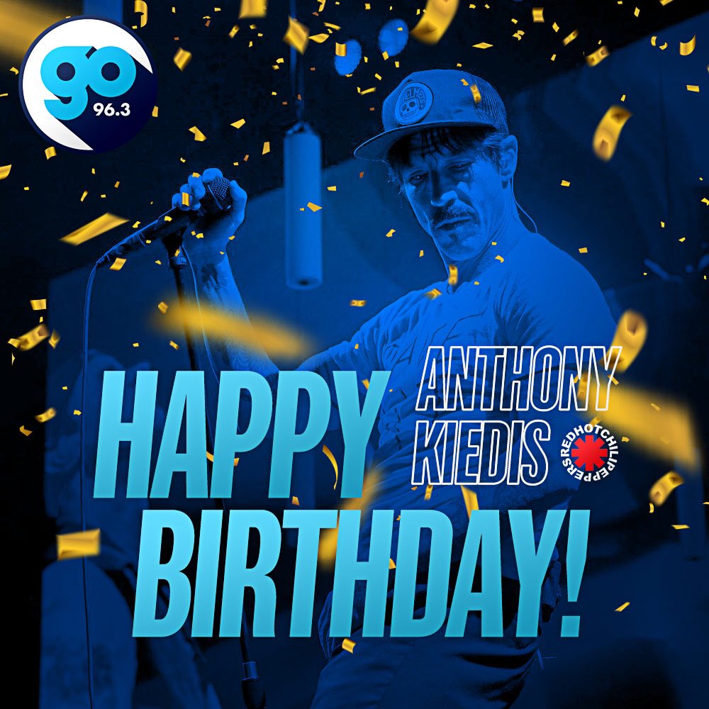 Happy Birthday to a true legend, Anthony Kiedis!   