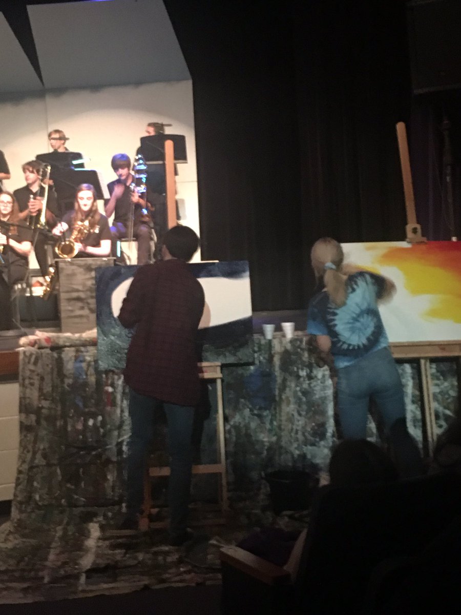 kd_buller's tweet photo. Loving the groove of Avon High’s Eagle Big Band tonight! So proud. What energy! #eagleproud #singsingsing #caravan #datdere https://t.co/x3PVgMUsKP