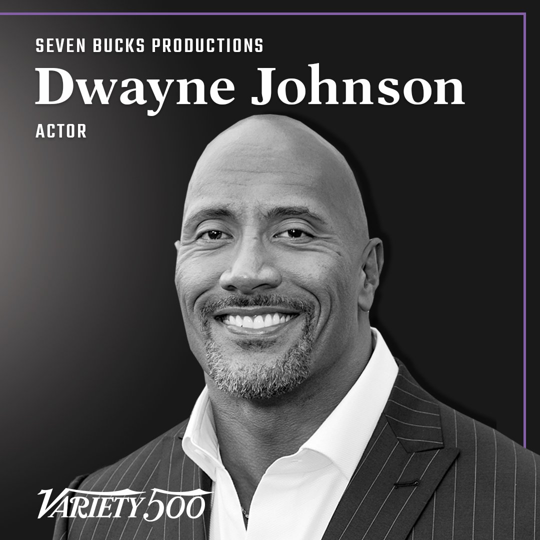 Dwayne Johnson - Variety500 - Top 500 Entertainment Business