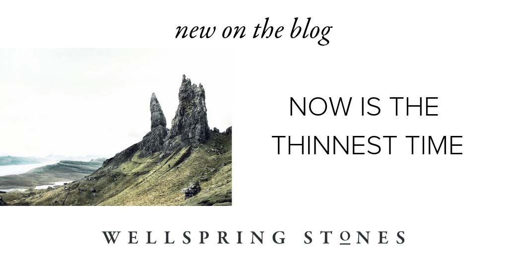WellspringStone's tweet image. Discover 
1/ why today marks a new year 
2/ what a thin time is &amp;amp;
3/ ideas to restore before the upcoming season. 

+ dive deeper via an @NPR interview and an @onbeing podcast and blog post 
#celtic #Samhain2018 #chronicillness #restart #newyear 

cassandrametzger.com/news-notes/201…