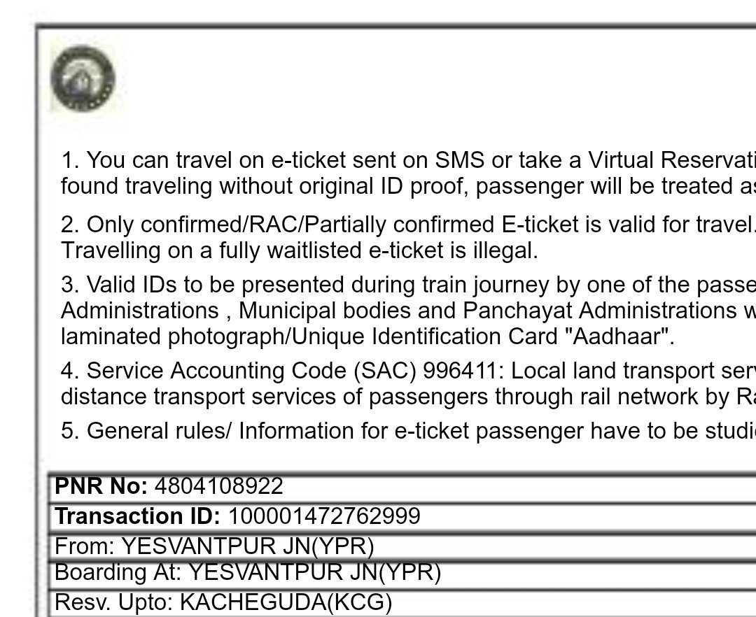amitagarwalca89's tweet photo. @drmsbc @drmgtl @RailwaySeva @srdcmsbc @rpfswrsbc https://t.co/OU98eCbh6l