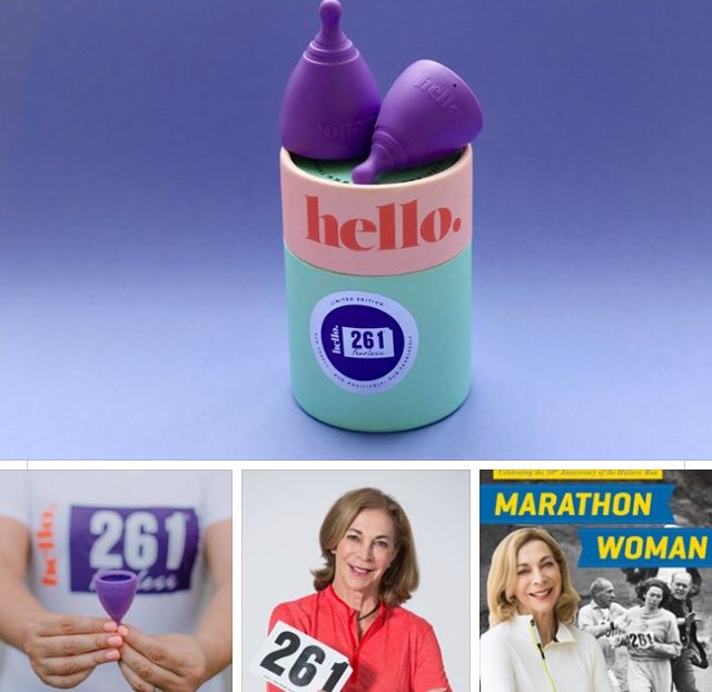 KVSwitzer's tweet photo. So fun to be at #TheHelloCup booth at the @nycmarathon Expo today! I’ll be back at the Expo on Saturday 9-11am.  

There is a @261Fearless limited edition which is on sale at the TCS New York City Marathon Expo and online at https://t.co/YCsrUbvJTr.
#61Fearless https://t.co/sBO0fUH0Uf