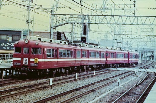 懐かしのシリーズ 名鉄7700系(2+2) 急行｜碧南行き 名古屋本線二ツ杁駅