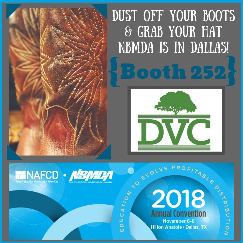 hardwoodplywood's tweet photo. Join us in Dallas at @NBMDA  #Booth252 #WeAreDVC #DVCstyle https://t.co/YaUowgcJfs