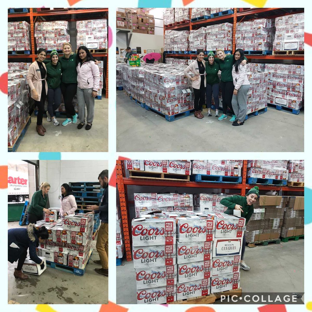 Spent the afternoon representing <a href="/TDGHD/">Top Dog - GHD</a> unloading 100's of food boxes for Neighbor to Neighbor's #WeScareHunger Food Drive.  #thatgreatfeelingwhenyouvolunteer #dogooders <a href="/n2nCentre/">n2ncentre</a> @sweetpea42764 <a href="/bohaychuk_a/">Alyssa Bohaychuk-Warren</a> <a href="/BalabanDaveM/">Dave Balaban</a> <a href="/JcCiardelli/">Jiuliano Ciardelli</a> @AIacobelli_TD