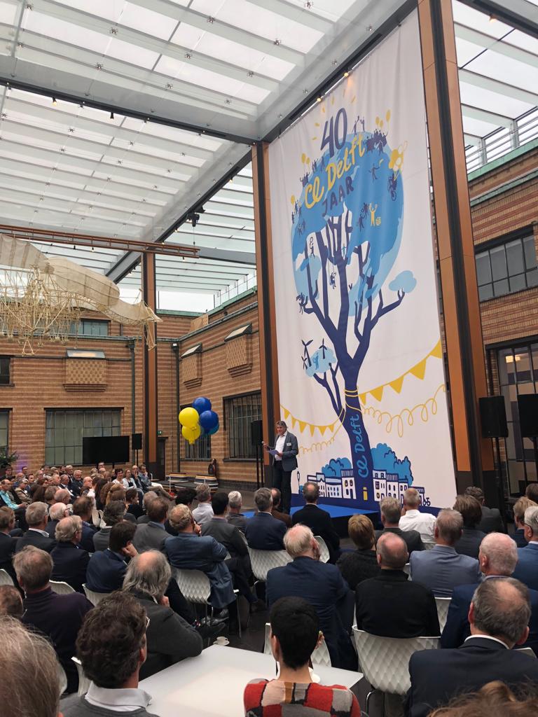 Stimular feliciteert <a href="/CEDelft/">CE Delft</a> met haar 40 jarig bestaan!