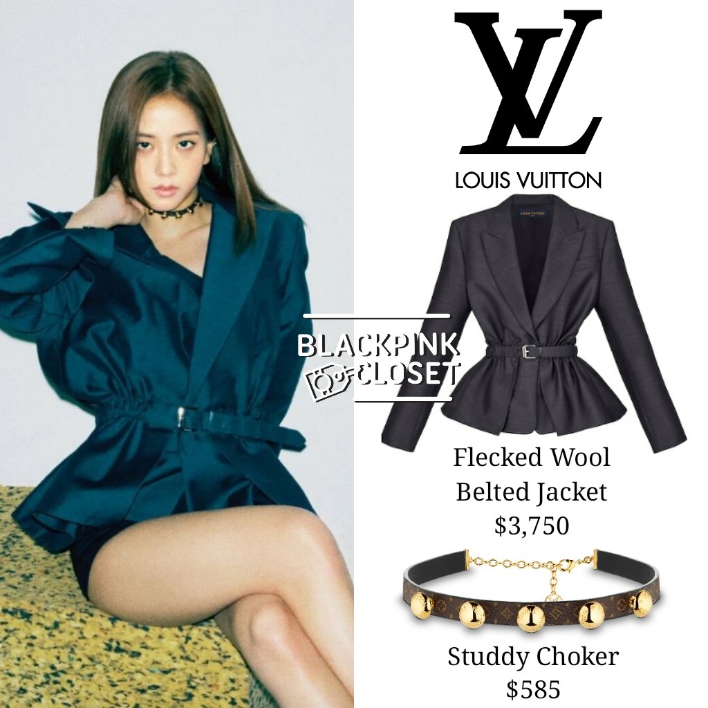 blackpink closet on X: [MAG - GRAZIA CHINA (OCTOBER 2018)] Jisoo ✨LOUIS  VUITTON #Jisoo #김지수 #JISOOstyle #BLACKPINKstyle  / X