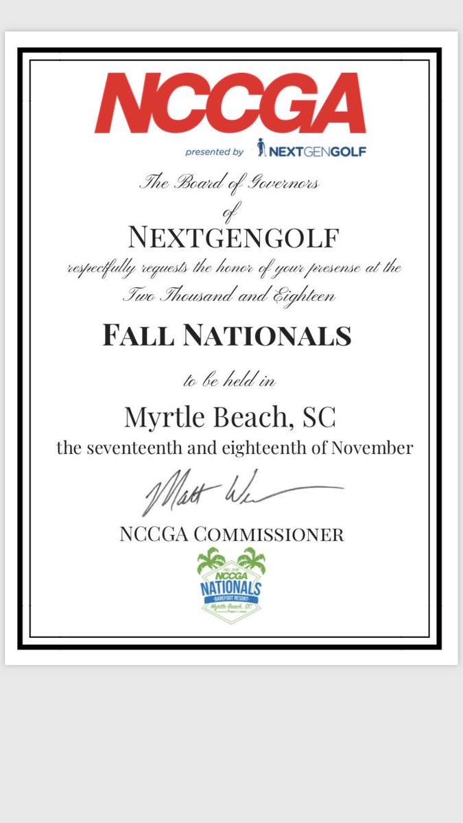 BUClubGolf's tweet photo. #MyrtleSZN https://t.co/S6skxkJJC4