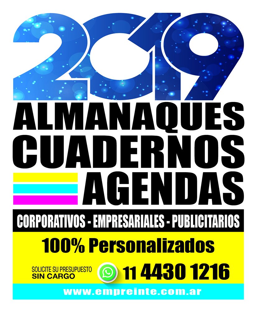 EmpreinteMC's tweet photo. 👉Almanaques - Cuadernos - Agendas 2019
Diseños exclusivos.✏️
☎️Pida su presupuesto!
#almanaques2019 #cuadernospersonalizados #diseñoexclusivo #agendas2019 https://t.co/5IUIm97Fd0