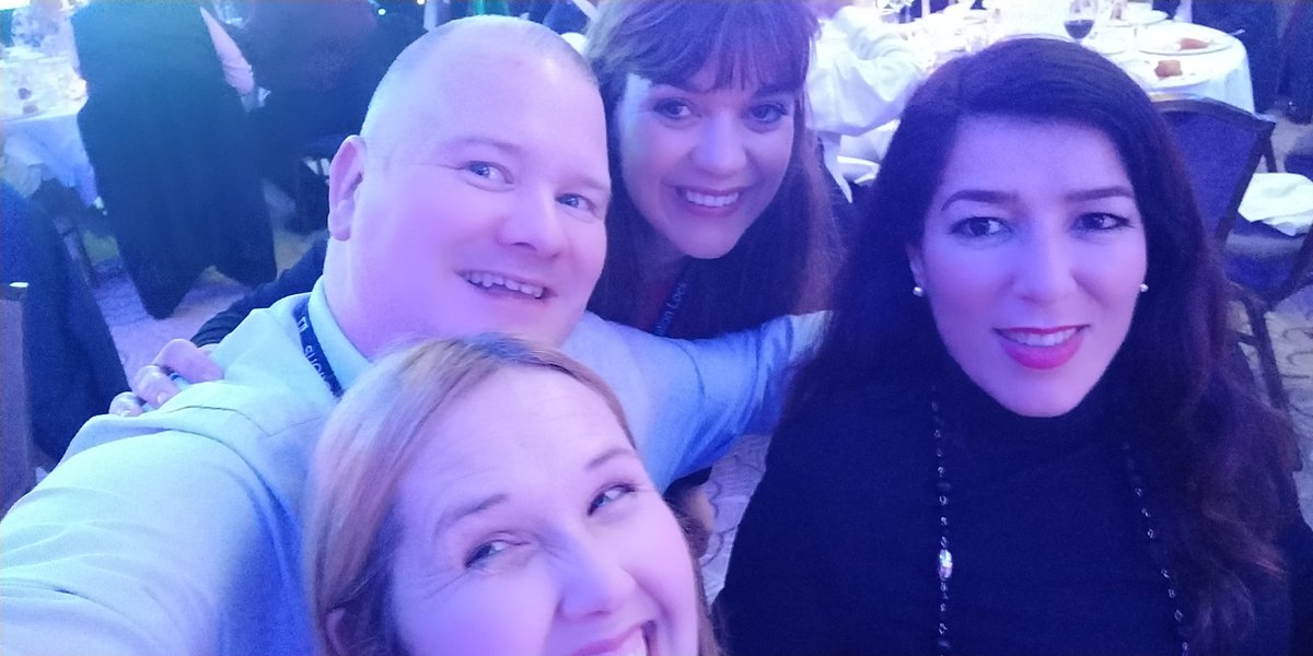 DanC298's tweet photo. Having an amazing evening at #hospace2018 #hospace18 @SagePartners @Percipient_Info https://t.co/sQpbw7BExL