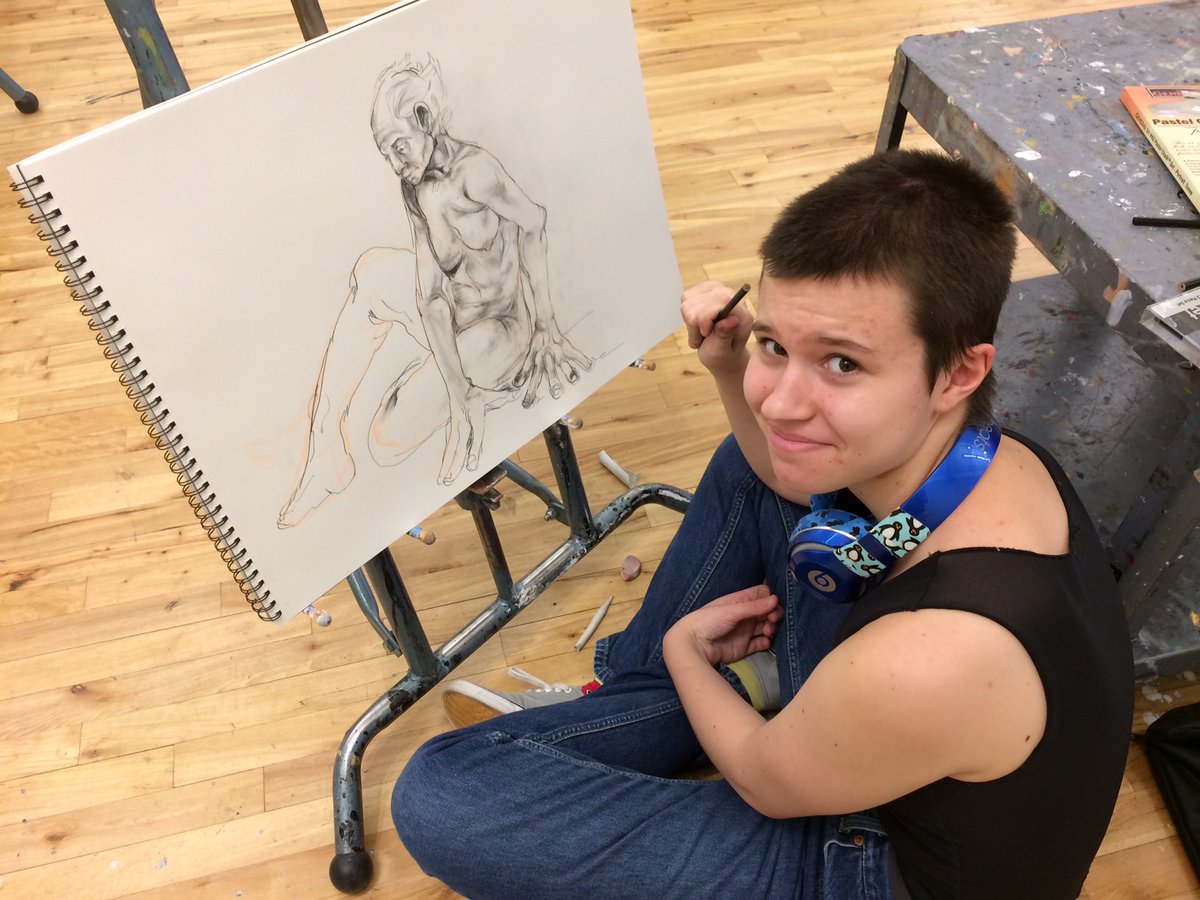 SVAPreCollege's tweet photo. Spring 2019 registration is open. Come take a class with us like Figure Drawing! Register online, link in profile. 👆🏽#sva #svaprecollege #schoolofvisualarts #art #teens #teenprograms #artstudent #nyc #newyorkcity @svanyc https://t.co/akKrPFS0hu