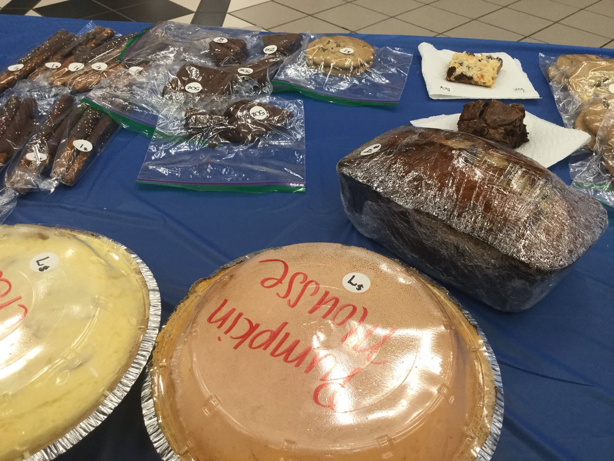 PulaskiFrench's tweet photo. Come stop at the bake sale!! https://t.co/PIuWHhl1mc