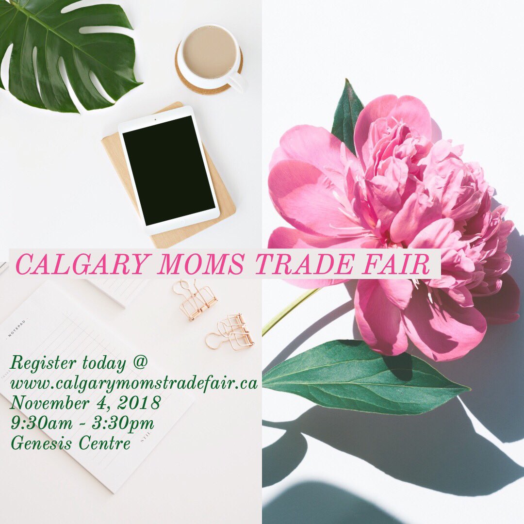 cmomstradefair's tweet image. Moms join us this Sunday! Register at CMTF.ca to qualify for a swag bag, instant door prize &amp;amp; enter our grand prize. You must be there to win!!

#calgarymomstradefair
#calgaryevents #calgaryevent #yycevents #yycevent #yyckids #yycbaby #yycmoms #yycmom