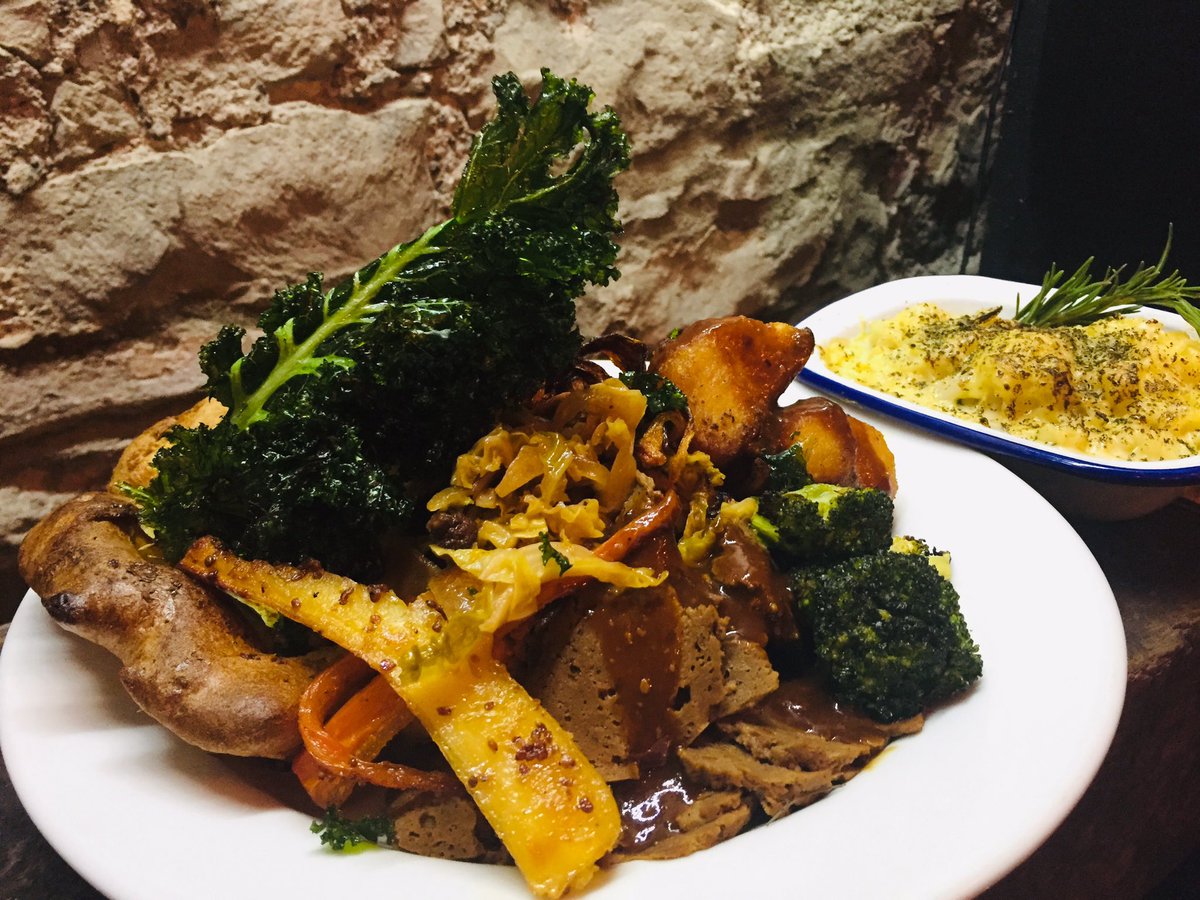 COMING SOON! We’ve been in the kitchen today testing our new Vegan Roast. Pretty damn tasty even if we say so ourselves! #worldveganday2018