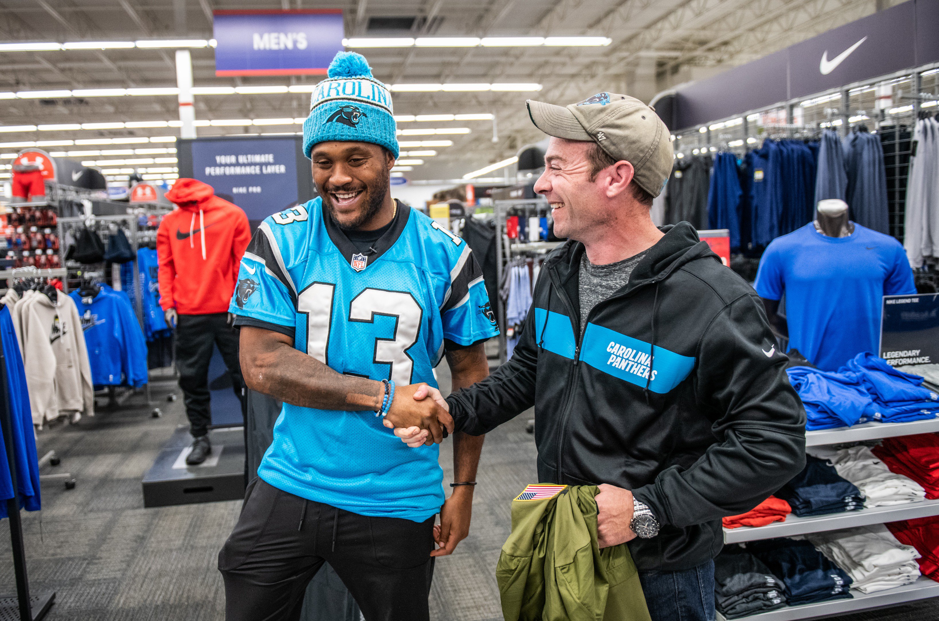 Carolina panthers team store 2025