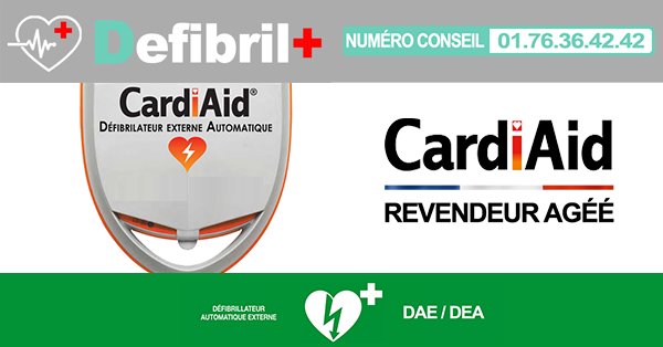 DefibrilPlus's tweet image. N'hésitez pas à nous contacter au 01.7636.4242 pour recevoir le devis pour votre défibrillateur. Kit livré à l'emploi en 24/28h. Proposez l'achat à votre banquier. defibril-plus.com/contact
#defibrillateur #dae #28juin18 #sauverdesvies #capeutaussivoussauver #cardiaid #defibrilplus
