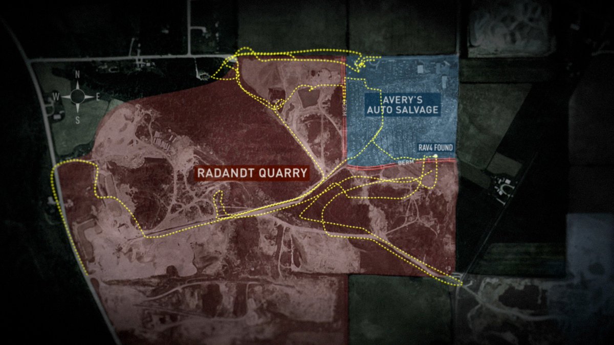 Police dogs originally tracked Teresa's remains to the Manitowoc gravel site. Kathleen contends that something happened to Teresa prior to her remains being found on the Avery property.