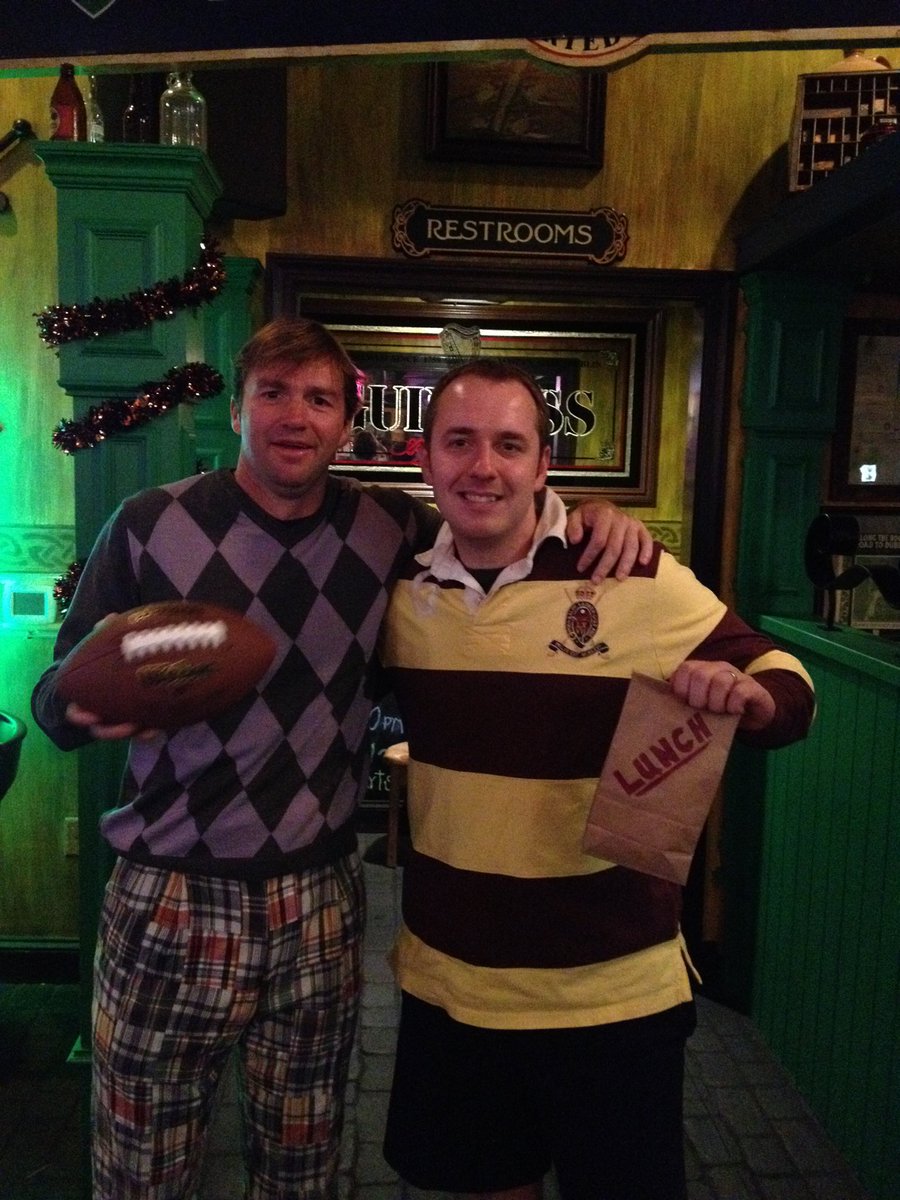 daviddring's tweet photo. Throwback Thursday!!! @DonoGriff and I i sport our best wedding crashers look the night before @mtpaprocki nuptials in south bend!! #truebuds https://t.co/ALCtBdZxv6