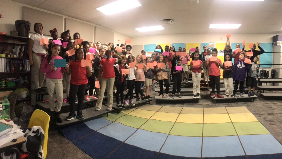 MsRodgersMusic's tweet photo. After one month of proving they had great behavior not only in choir practice but also in their classes, these students received their Plummer Honors Choir invitations!!! I’m so pleased to introduce our 2018-19 Plummer Honors Choir Family! https://t.co/vZlIwGfw9N