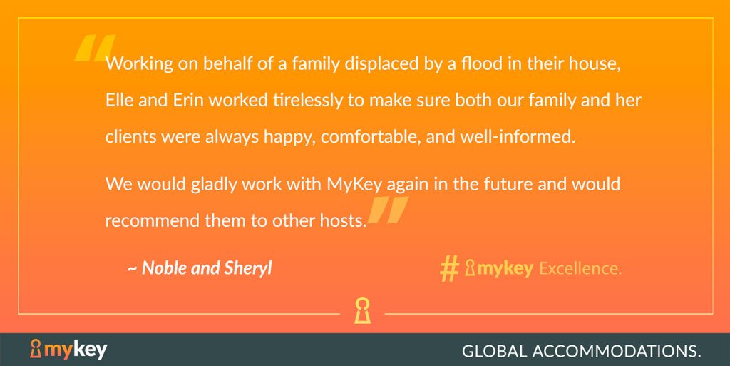 MyKeyGlobal's tweet image. More appreciative words from our awesome customers. We really value feedback, reviews and our relationships with all of our customers, Keep being the best! #MyKeyExcellence #testimonials #happycustomers #corporatehousing #insurancehousing #shorttermrentals #customersatisfaction