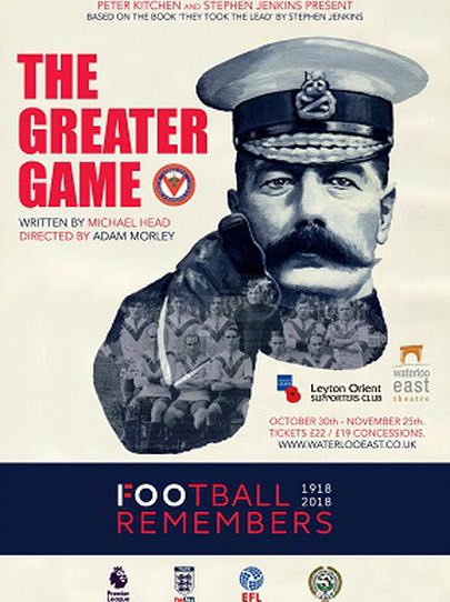 Nigel_Hewson's tweet photo. A true story of a football team signing up to fight in the trenches of WW1 packs a powerful emotional punch with humour and depth @GreaterGameplay @WaterlooEast https://t.co/mvX59pmXi5