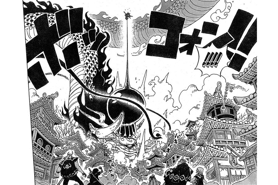 Onepiece923話ネタバレ 最新ルフィとローvsカイドウの戦いの行方 Eaksblog
