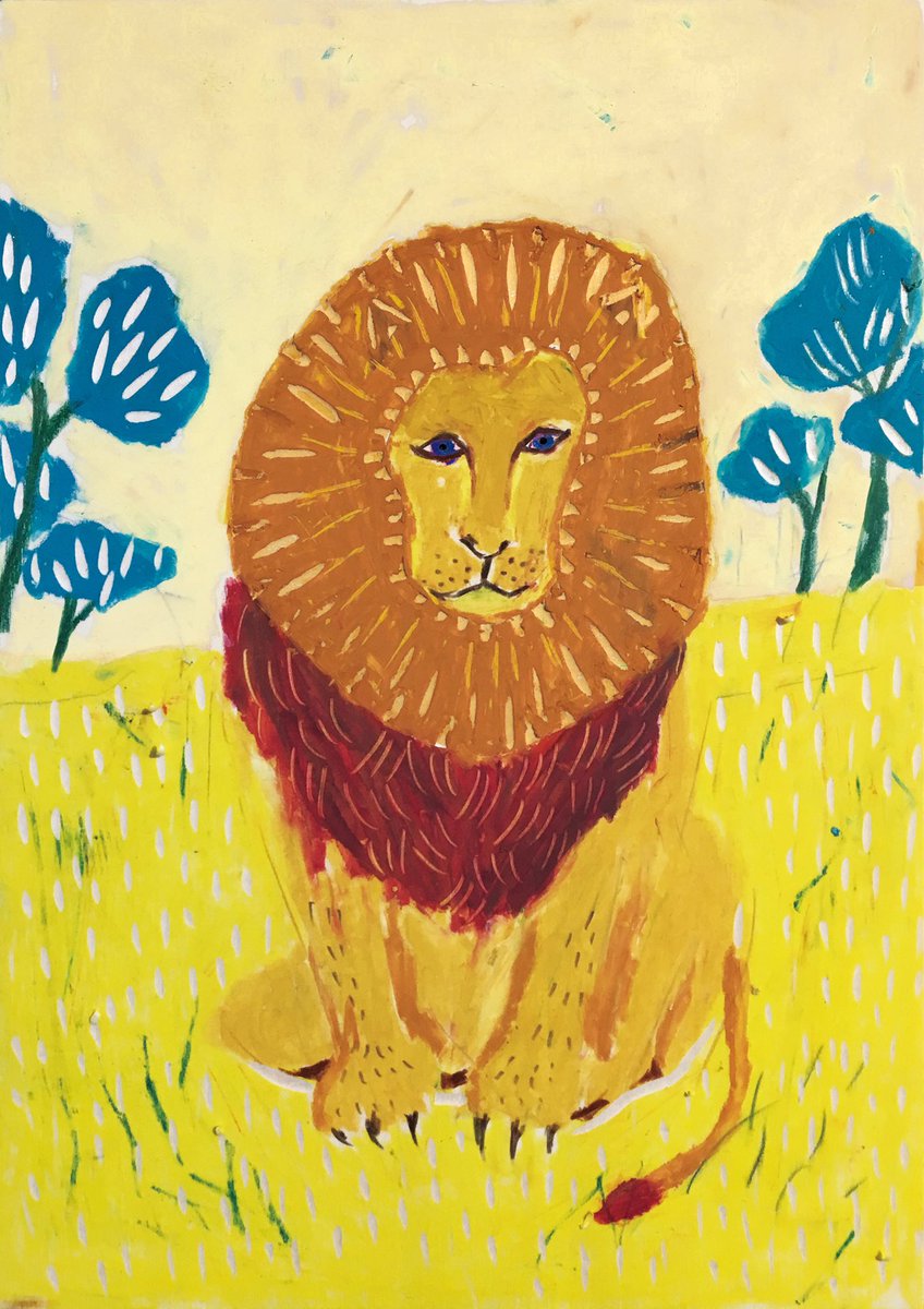 タムロアヤノ イラストレーター ライオン Lion 定期的に動物が描きたくなる 毛の感じを出すべくシャッシャってやったり モコモコって削ったりするのが楽しい Illustration Design Drawing Animals 動物 動物イラスト Animalillustration