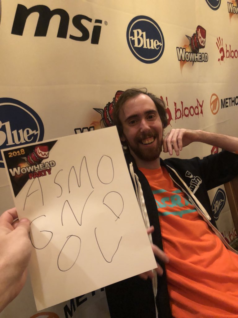 Rich Campbell on Twitter: "Came to blizzcon for an Asmongold signature