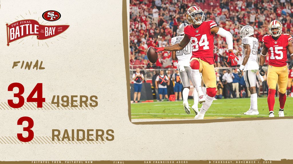 sf 49ers vs raiders