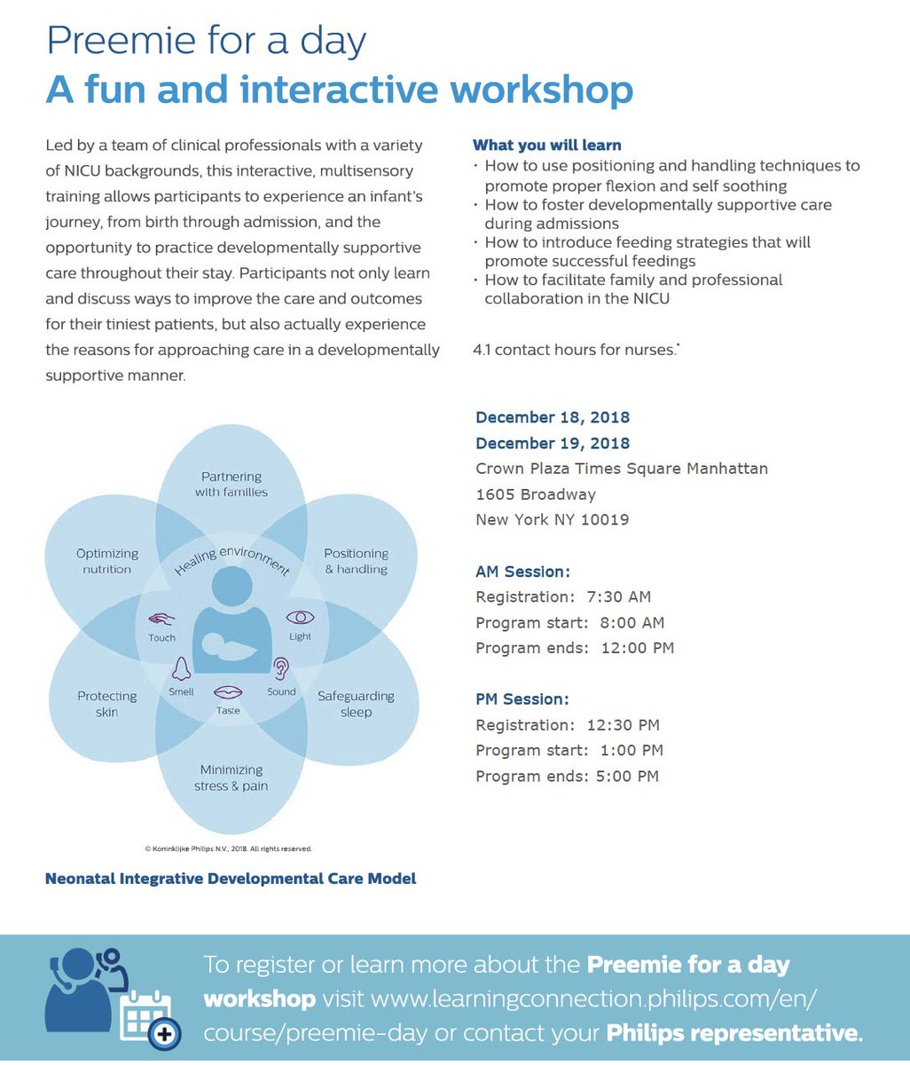 Preemie for a Day Program is back!!!! Come to NYC for education, and some Christmas shopping.
#NICU #prematurity #neonates #NNP #developmental #babies