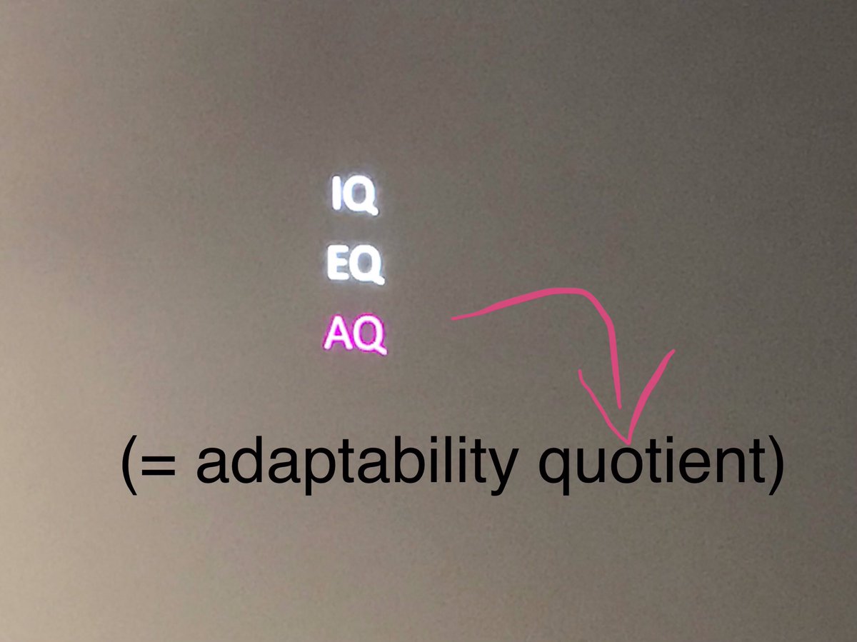TiffanySinton's tweet photo. The new intelligence is #AdaptabilityIntelligence!
@future_crunch @FuturesLearning @NSWPPAConf #nswppaconf https://t.co/Endp4pJSe8