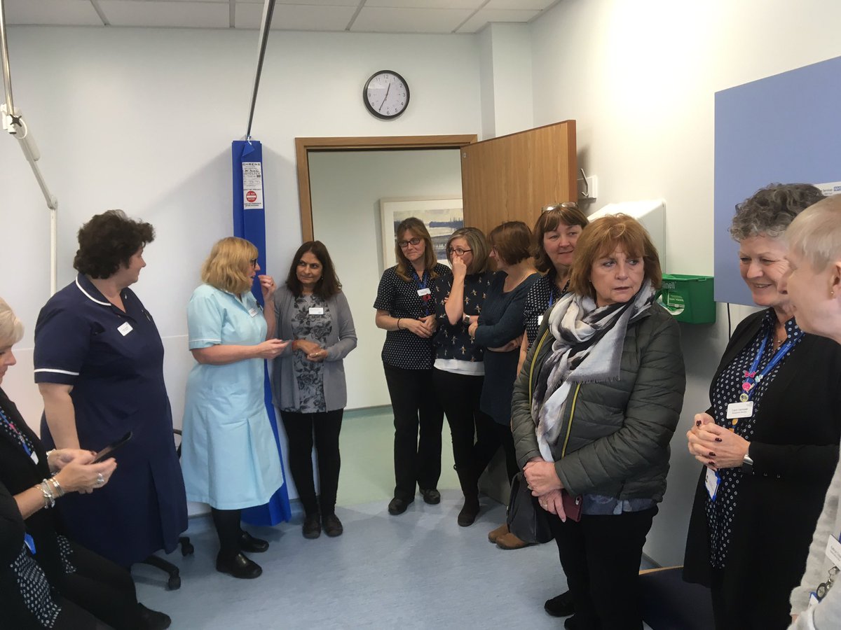 Katedash3's tweet photo. @Glos_CareNHS Norths Cots Outpatients said goodbye to Sister Rose Joynes, retiring after 31 year working in the north cots https://t.co/uSo5Rv2Pnq