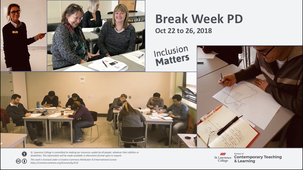AndreSLeger's tweet photo. Many thanks to @Msektateacher for presenting the #InclusionMattersSLC pilot program today for the college leadership team #Teamwork #Inclusion #StaffPD #FacultyPD - stay tuned for more details...@SLCTeachLearn https://t.co/lIPJ8a0Rwi