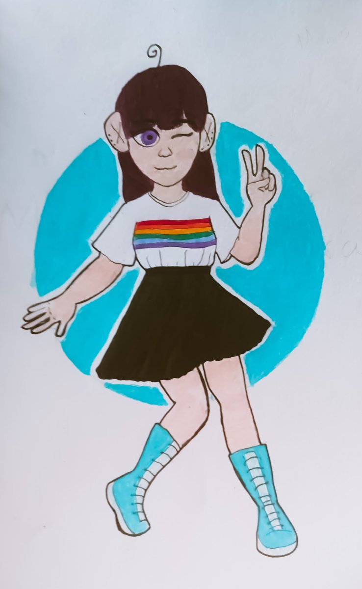 michisasesinos's tweet photo. @YapuraMelisa #HappyMeriDay 
Felicidades Meri!! Esta deforme, pero lo hice con mucho amor <3 https://t.co/a8lTZbkZeO