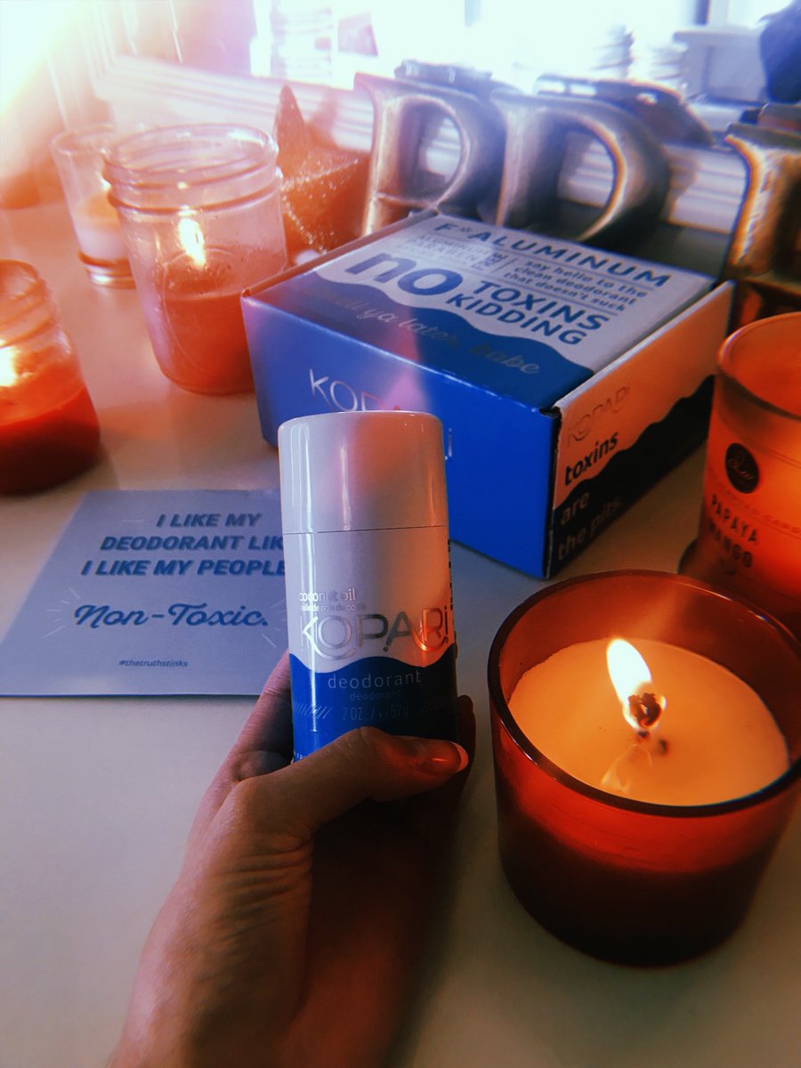 _gabriellia_'s tweet photo. Seriously recommend this because it smells like heaven. You can save 20% off their next Kopari Coconut Deodorant order by using PARADISEPITS on https://t.co/pYVFnNV4GK at check out! @koparibeauty @Influenster #gotitfree #TheTruthStinks #Complimentary #Contest https://t.co/FPYkqAT0sr
