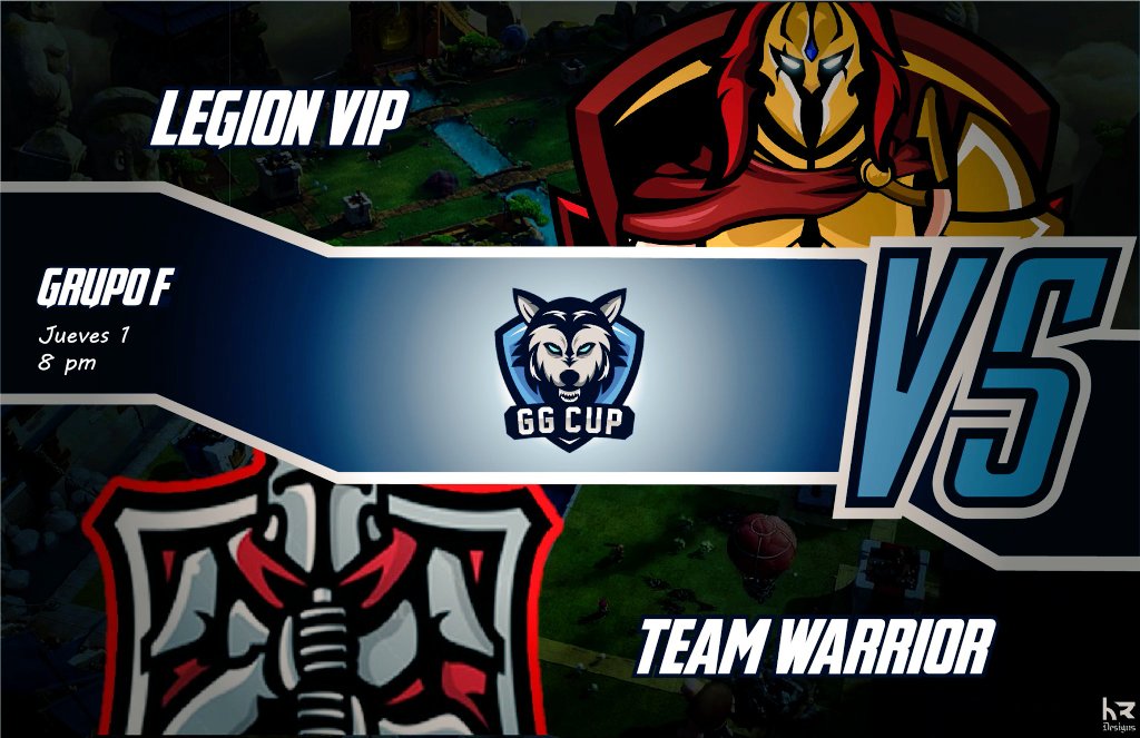 GGcupCR's tweet photo. ¡El día de hoy tenemos dos grandes partidos! 

•8pm Mx @LegionVIPClub vs @TeamWarriorPERU 

•9pm Mx @QlashLatam vs @Urban_Roosters  

#GGCup https://t.co/g0NLbYwEo2