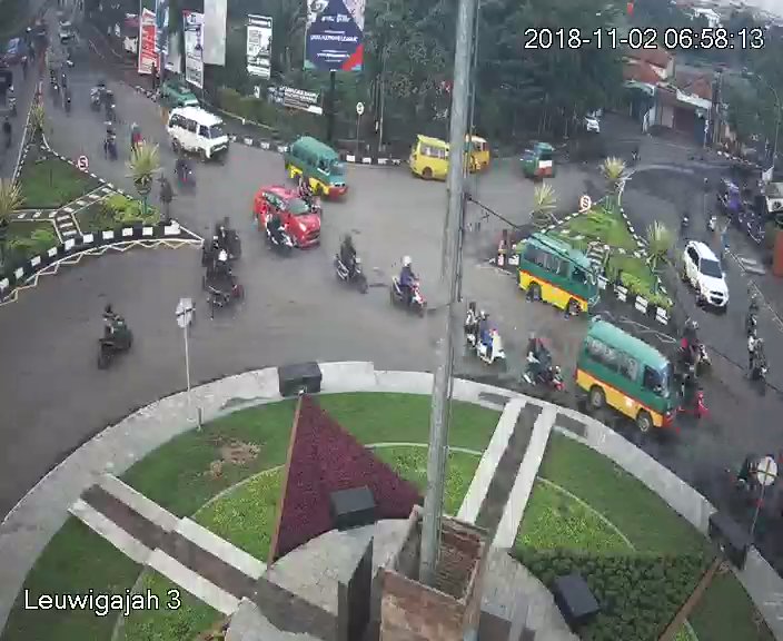 Dishub_Cimahi's tweet photo. 06.55 WIB Pantauan CCTV Bunderan Leuwi Gajah arulin Terpantau Lancar https://t.co/QMkFfc6DJ0