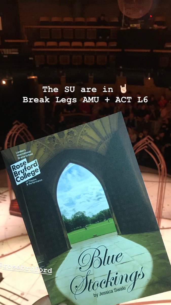 We LOVED <a href="/BlueRbc/">RBC Blue Stockings</a> tonight
Well done to all involved from #rbcAMU #rbcACT <a href="/rosebruford/">Rose Bruford College</a> #StudnetUnion #DramaSchool