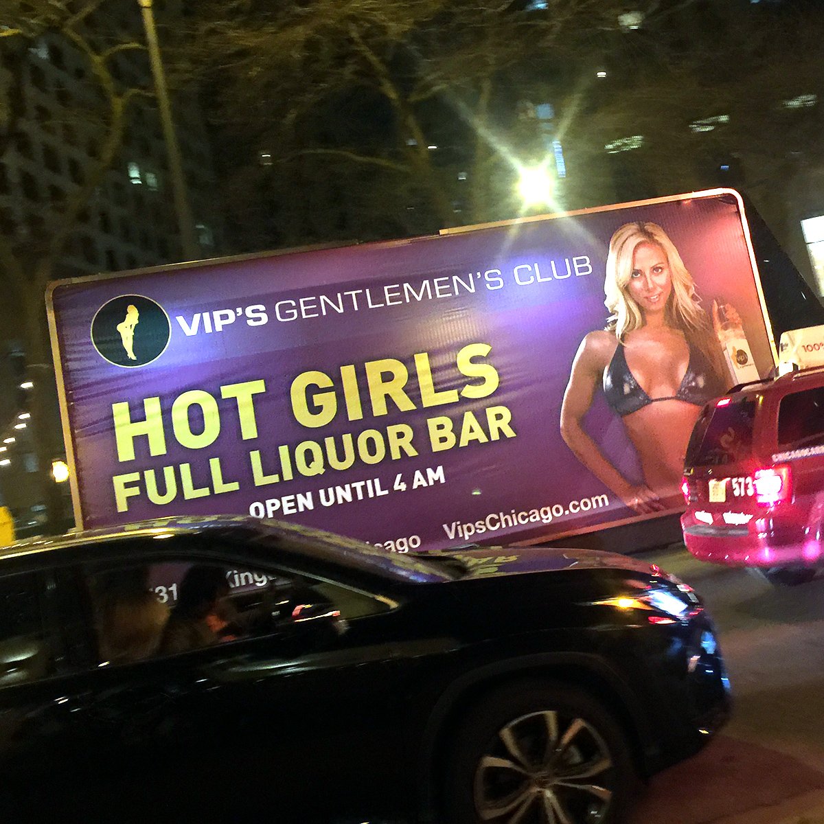 VIPsChicago's tweet image. Have you seen our mobile billboards around Chicago?