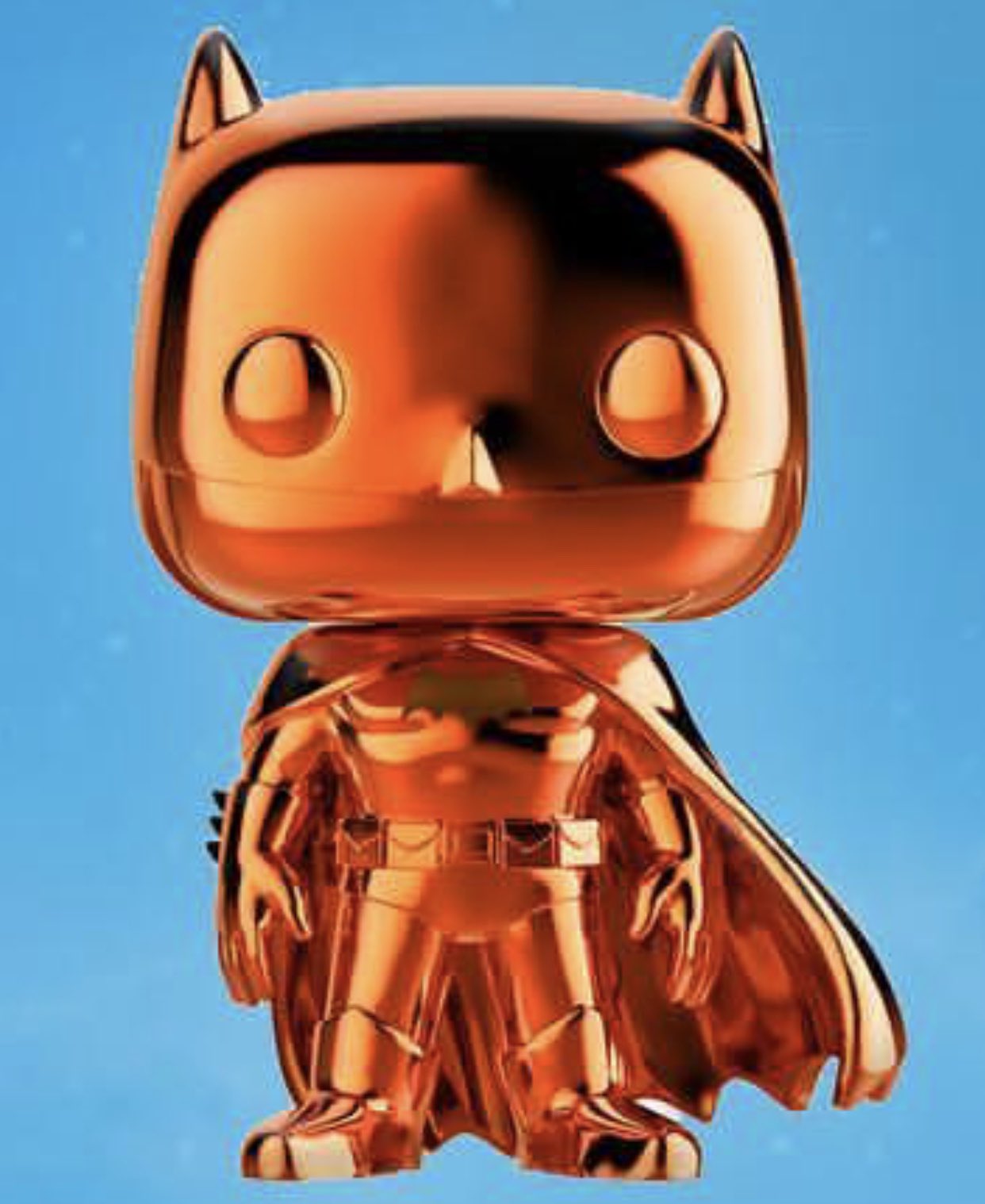 orange chrome batman toy tokyo