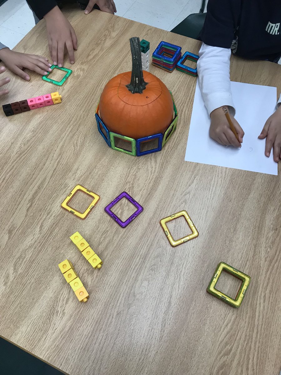 Exploring measurement! How tall/wide/long is your pumpkin? #makingourownconnections