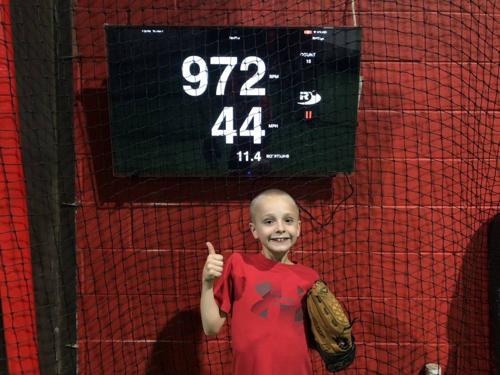 inthezonenj's tweet image. Oh yeah, 8 year old Michael Schweizer throwing heat tonight @ ITZ #pitchinglessons #pitchingtraining