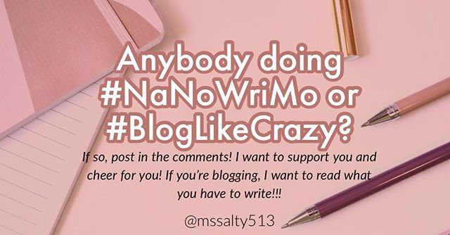 brwngrltheology's tweet image. It takes a village and I want to cheer for you!!! #nanowrimo2018 #bloglikeaboss #bloglikecrazy ift.tt/2Qd57fj